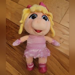 Miss Piggy /Disney plush / Has small amount of fraying on dress.